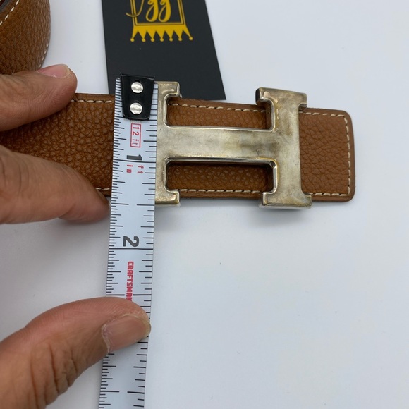 Hermes constance reversible belt main image 12
